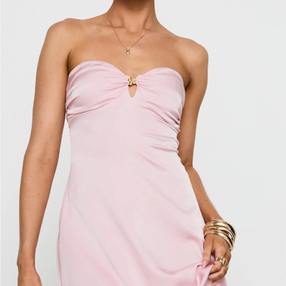 Princess Polly Blush Strapless Dress